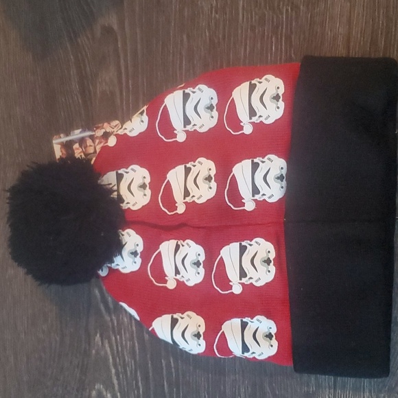 Star Wars Merry Force be with you Holiday Touque - Beenie - Hat - Adult … - Picture 3 of 4